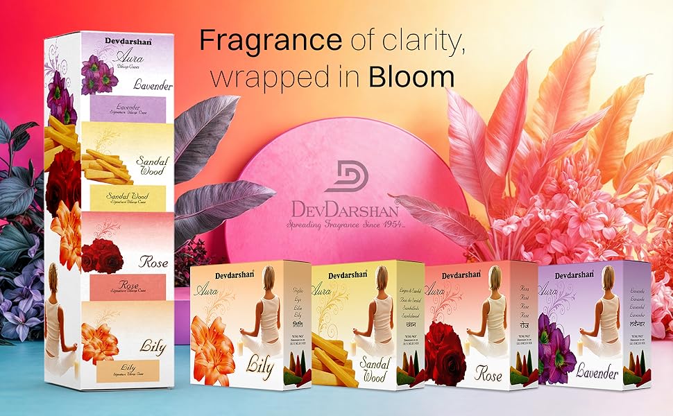 Devdarshan Aura Dhoop Cones (देवदर्शन ऑरा धूप कोन्स)