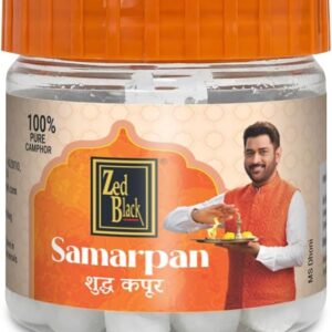 Zed Black Samarpan Camphor Tablet Kapoor (समर्पण शुद्ध कपूर टैबलेट)