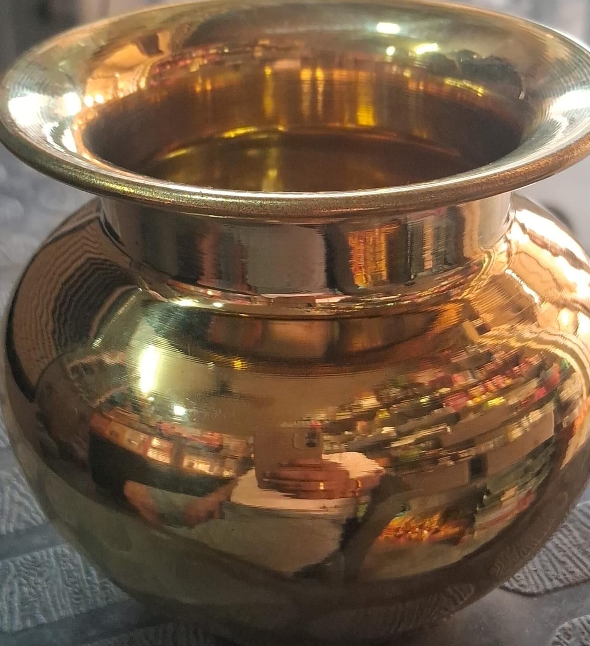 Pooja lota ( पूजा लोटा )Brass (पीतल)