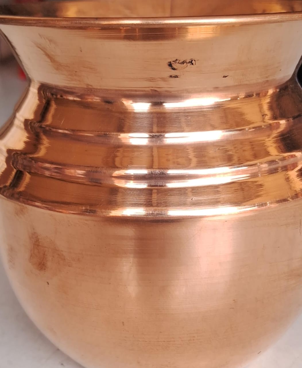 Pooja lota ( पूजा लोटा ) copper (तांबा)
