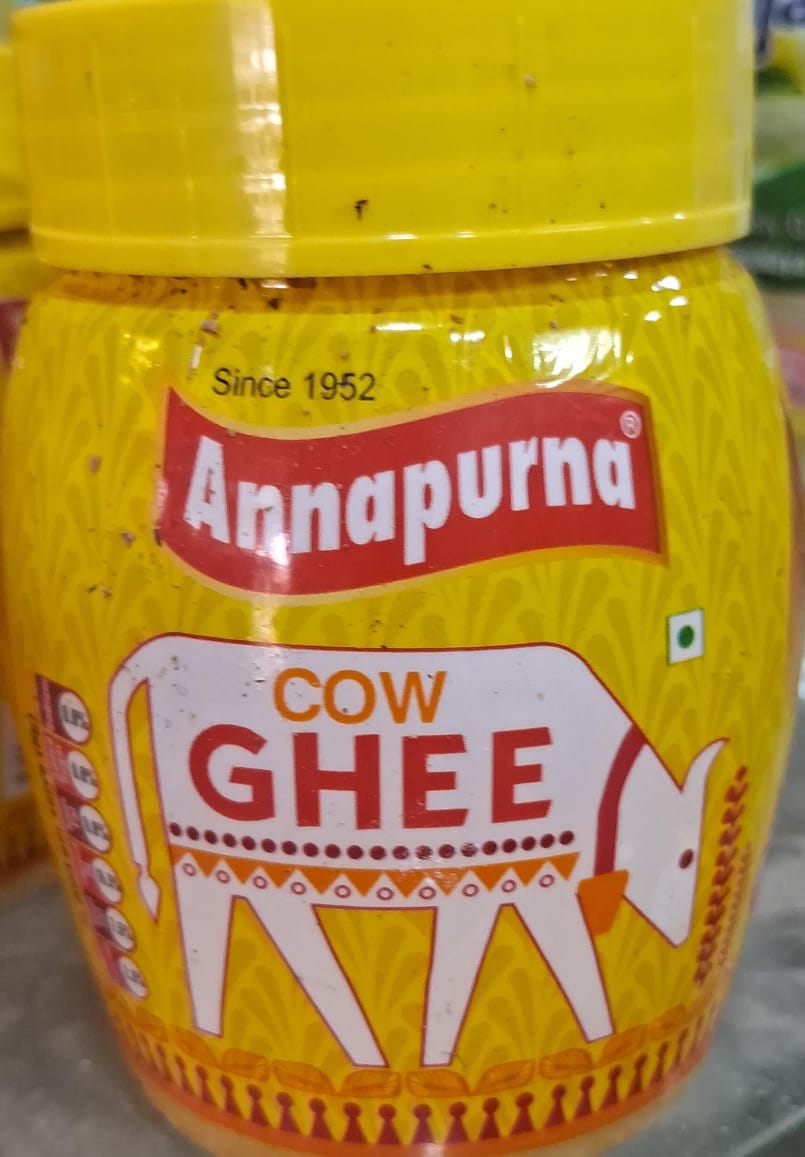 Annapurna cow ghee ((गाय का घी) - 200ml