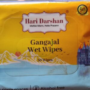 हरि दर्शन गंगाजल वेट वाइप्स (Hari Darshan Gangajal Wet Wipes)-30 wipes